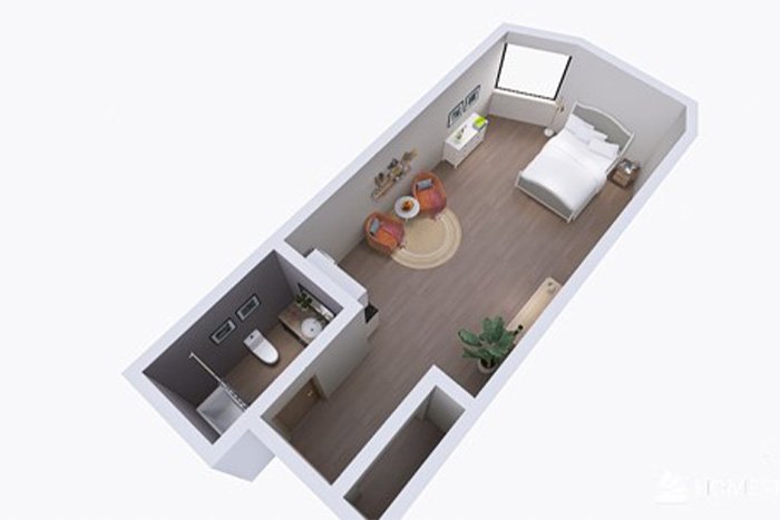 Studio Suite at Hummingbird Senior Resort Living