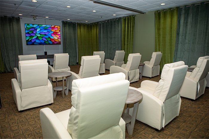 Host movie nights with your closest friends.